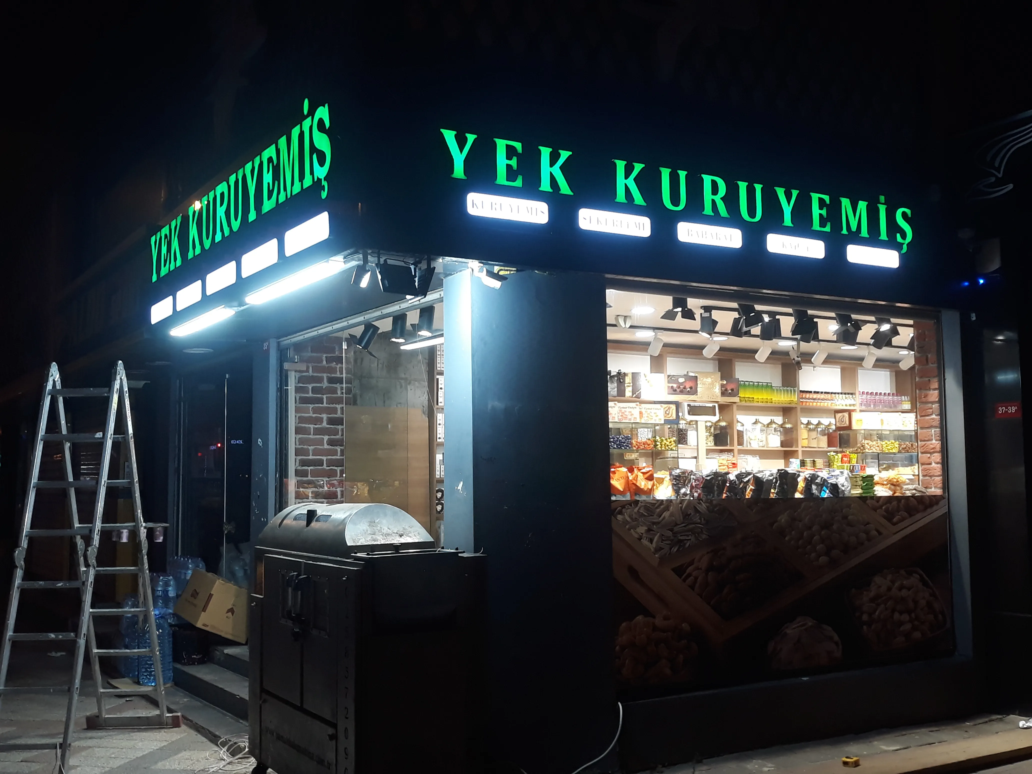 Işıklı Kabartmalı Tabela Uygulaması