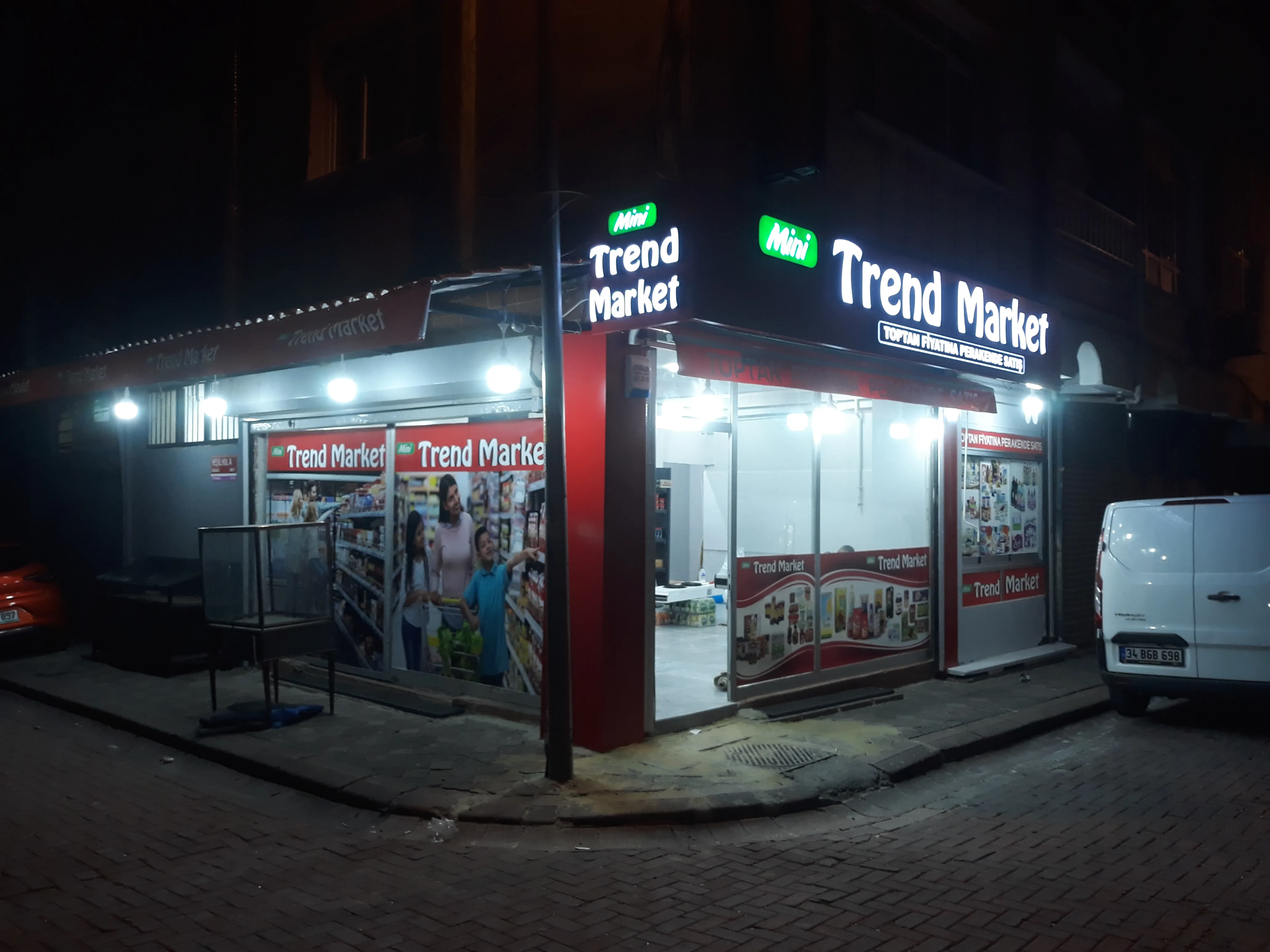Işıklı Kabartmalı Tabela Uygulaması