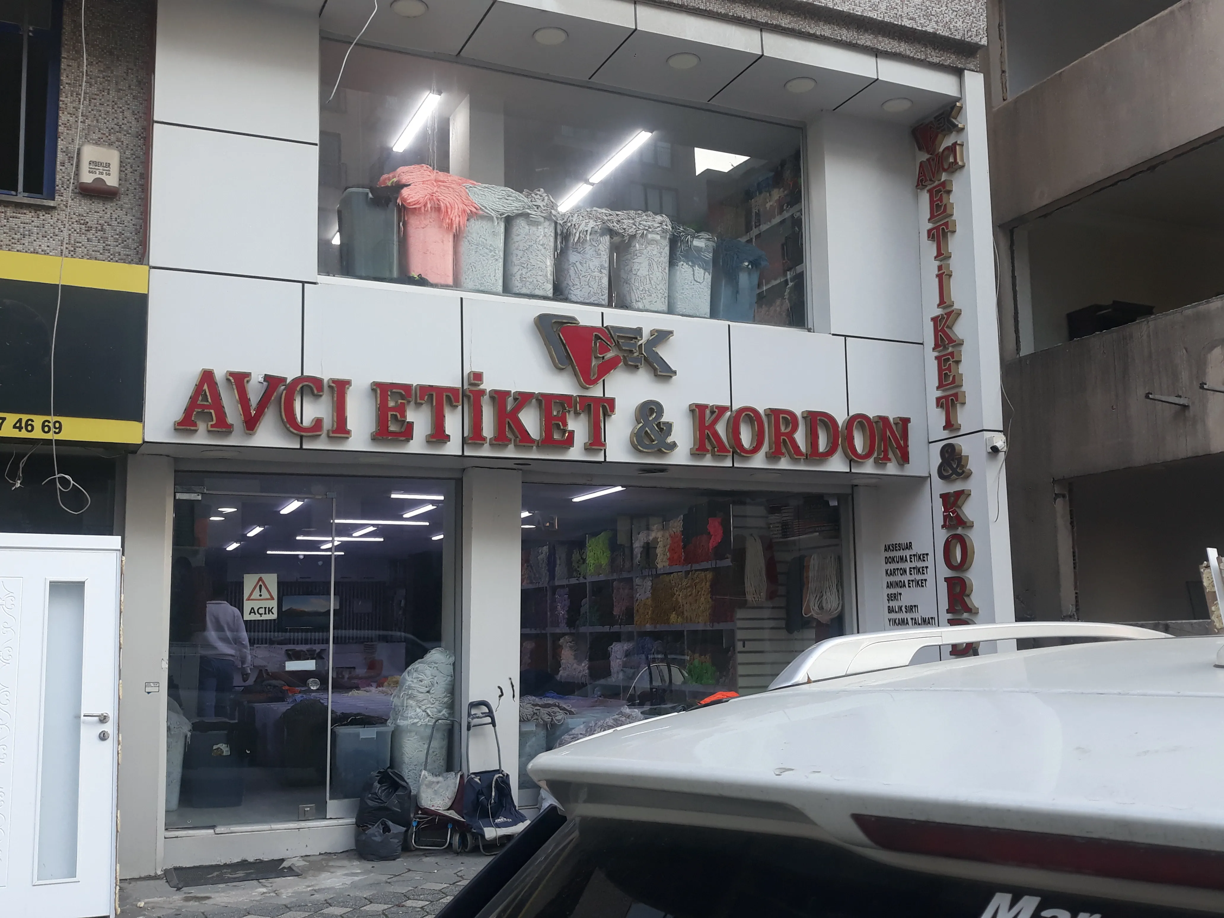 Işıklı Kabartmalı Tabela Uygulaması